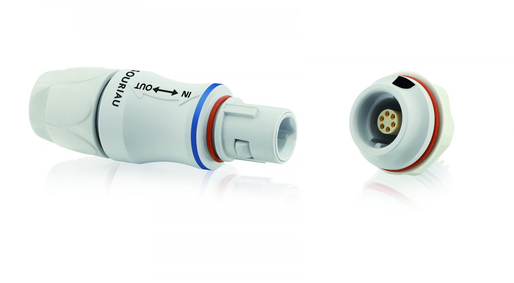 JMX series of plastic push-pull connector for medical applications
